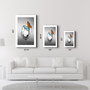 Wallity CAM-1015 Pintura Decorativa de Vidrio Templado 46 x 72 cm Arte de Pared Impresión UV Duradero Elegante
